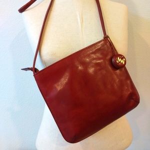Monsac Leather Mini Crossbody Bag